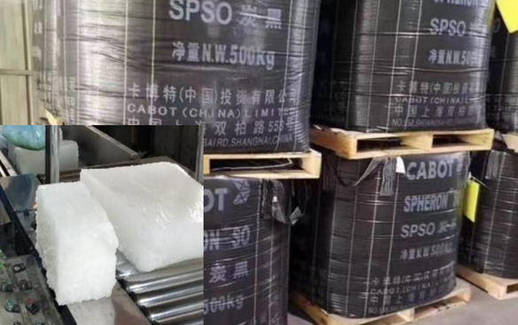 Material EPDM importat din SUA pentru fabricarea membranei difuzoare cu tuburi
